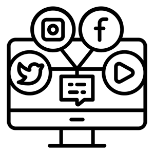 Social Media Marketing ICON