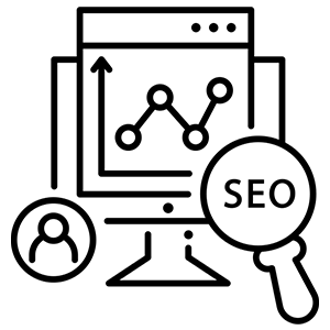 Lead Generation with SEO icon