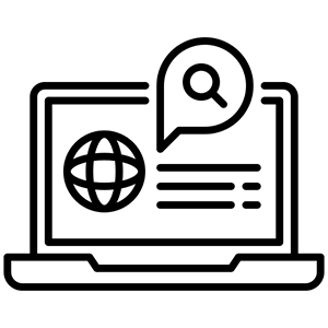 Multilingual SEO icon