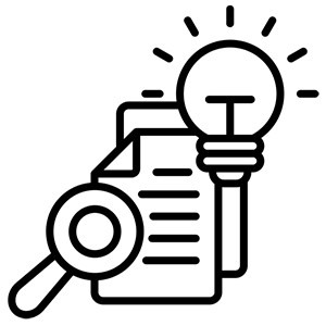 Research & planning icon