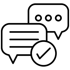 well Communicated icon